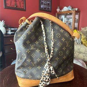 Authentic Louis Vuitton Monogram Large Noe
